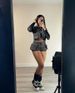 Women's Stretchy Denim Vest & Shorts Set - Casual Sleeveless Pocket Outfit With Wrinkle Effect (Sky Blue, Dark Grey)_ecoleips.com
