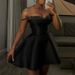 Women's Clothing Elegant Striped High Waist Dress For Women Spring Collar Short Sleeve Mid-Length Fashion_ecoleips.com