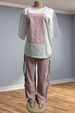 Women's Clothing Casual Fashion Simple Loose Pants Feature Multi Pocket Two Piece Set_ecoleips.com