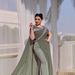 Women's Clothing Autumn And Winter Sexy Chiffon Beads Splicing Ball Evening Dress_ecoleips.com