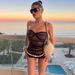 European And American Style 2024 Spring Women's New Strapless Backless Mesh Patchwork Ruched Slim Fit Bodycon Hot Dress_ecoleips.com