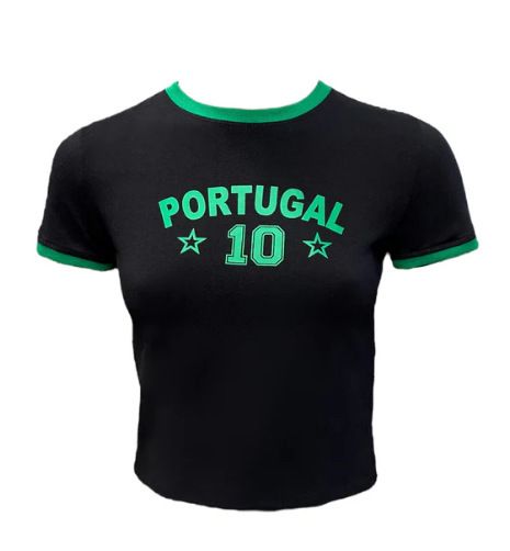 Summer Independent Women's Slim Fit T-Shirt Italian Letter Print European And American Style Top for Women_ecoleips.com