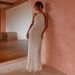 Women's Clothing Sexy Fashion Halter Neck Straps Pleated Lace Holiday Style Dress_ecoleips.com