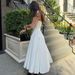 Elegant Deep V Neck Hollow Out Halter Maxi Dress With Flowy Hemline, Sexy Women's Casual Party Dress_ecoleips.com