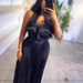 Women's Clothing Three House Pleated Top Wide Leg Straight Pants_ecoleips.com