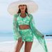 Women's Clothing New High End Fashion Sexy Ladies Three Piece Bikini Bikini Multi Color Printed Women's Swimsuit_ecoleips.com