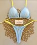 European And American Style Sexy Flamingo Print Bikini Two Piece Swimsuit Women's Cross Border Swimwear Premium Ins Style_ecoleips.com