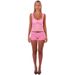 Women's Clothing Summer New Women's Sexy Splicing Suspenders Backless Lace Up Sleeveless Slim Fitting Tops For Women_ecoleips.com