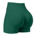 Women's Seamless Sports Shorts Peach Shaped Three Section Waist For Running Yoga And Fitness_ecoleips.com