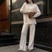 Oversized High-Neck Knit Sweater – Winter Casual Chic Women’s Pullover (S-XXL) – Soft Polyester-Spandex Blend_ecoleips.com