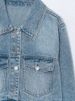 Women's Denim Jacket Long Sleeve Short Length Casual Blouse Coat For Spring Autumn Fashion Outerwear_ecoleips.com