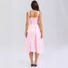 2025 Summer New Slim-Fit Strap European And American Style Fashionable Solid Color V-Neck Elegant Dress_ecoleips.com
