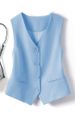 K Suit Vest, Women's Tank Top, New Slim Fit, Outer Layer, Women's Style, Camisole, Short Clip_ecoleips.com
