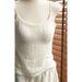 Original Linen-style White Camisole Women, Thin Modal With Chest Pads, Beautiful Back Design, Suitable For Layering,_ecoleips.com