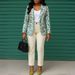 Women's Clothing Elegant Women's Two Piece Set Fashionable Suit Jacket And Pants Long Sleeve For Formal & Casual For Women_ecoleips.com