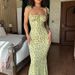 2025 Summer Hot Item New Small Floral Suspender Large Swing Skirt Dress Women's Clothing_ecoleips.com