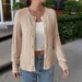 DiYun European And American Vacation Buttoned Knit Shirt Sweater Coat Women's Clothing 2025 Fall/Winter_ecoleips.com