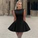 Elegant Backless Bodycon Dress - Stretchy A-Line Mini Dress For Women, Sexy Sleeveless Clubwear, Casual & Party Outfit (Black/Red)_ecoleips.com