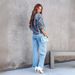 2023 Summer New European And American Washed High-Waisted Denim Fashion Casual Tassel Pants For Women Slimming_ecoleips.com