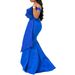 Women's Clothing Spring And Summer New INS Irregular Lace One Shoulder Handmade Lotus Leaf Beaded Slim Dress For Women_ecoleips.com