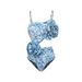 New Flower Decoration Or Not Hollow One Piece Swimsuit Women's Wrap Skirt_ecoleips.com