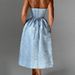Elegant Women Off‑Shoulder Maxi Dress Strapless Tube Top Design Adjustable Tie‑Up Detail Fashion Slimming Long Party Dress_ecoleips.com