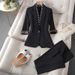 Women's Clothing In Spring And Summer Fashionable Temperament Slim Fit Professional And Casual Suits High End Workwear For Women_ecoleips.com