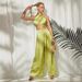 Women's Clothing Solid Color Tube Top Wide Leg Pants Suit_ecoleips.com