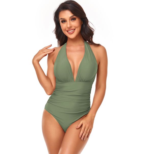 Women's Clothing New Solid Color One Piece_ecoleips.com