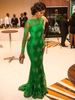 Women's Clothing New R Women's Clothing Long Sleeved Transparent Lace Dress Mopping Evening Dress New_ecoleips.com