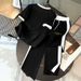 Women's Summer Urban Trendy Short Sleeve T-Shirt And Sweatpants Set Crew Neck Letter Print Comfortable Fit Fashion Outfit_ecoleips.com