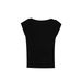 Slim-Fit Ribbed Short Sleeve Top With 3d Floral Pattern & Off-Shoulder Neckline For Women - Stretchy Comfort Daily Wear_ecoleips.com