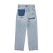 Women's Clothing Loose Jeans With Holes_ecoleips.com