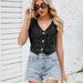 Women's Clothing Spring And Summer Washed Denim Vest Hot Girl Vest Top_ecoleips.com