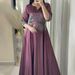Women’s Clothing Muslim Forged Dress Dress Hot Diamond Style Evening Gown_ecoleips.com