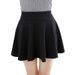 K Wave Point Big Swing Half Body Skirt Wave Point A Mini Skirt_ecoleips.com