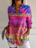 Women's Summer New Trendy Seven-Sleeve Animal Pattern Print 3D Shirt_ecoleips.com