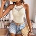 Women's Clothing Sexy Hollow Out Camisole Vest American Style Hot Selling Summer Top New Arrival_ecoleips.com