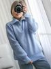 K New Women's Zipper Sweater, Loose Outerwear, Stylish Top With Design Sense, Niche. No Bags, Necklaces, Or Other Accessories._ecoleips.com