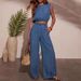 European And American Women's Fashion Autumn Winter Hot Sale Bestseller Casual Personality Denim Tube Top Braided_ecoleips.com