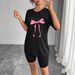 Women's Casual round Neck Short Sleeve T-Shirt Multi-Color Solid Loose Printed Top European American Style Fashion Sportswear_ecoleips.com