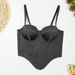 European And AmericanStreet Style Irregular Fishbone Bra Inner Wear Outer Wear Suspenders Female Body Constricting Beautiful Back Tube Top_ecoleips.com