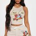 Women's Clothing Women's Fashion Positioning Printed Vest Shorts Suit_ecoleips.com