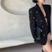2024 Spring Autumn European And American Dark Style Women's New Jacket, Sophisticated Design With Three-Dimensional_ecoleips.com
