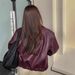 Women's Clothing New Retro Motorcycle Style Leather Jacket For Women Fashion Temperament Pu Leather Jacket For Women_ecoleips.com