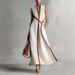 2026 Summer New Stand-up Collar Sleeveless Casual Contrasting Loose Dress_ecoleips.com