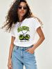 Women's Premium 100% Cotton T-Shirt, Clean Fit Crew Neck Casual Summer Top_ecoleips.com
