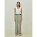 Longmei High-Waisted Wide-Leg Women's Jeans 2025 Early Autumn New VKC Style Simple Commuting Loose Straight-Leg Trousers_ecoleips.com