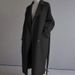 "Women's Oversized Wool-Blend Trench Coat – Knee-Length Relaxed Fit With Belted Waist, Korean-Inspired Fall Essential"_ecoleips.com