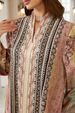 New Middle East Ethnic Style V-Neck Long Sleeve Printed Dress, Loose Fit Maxi Dress For Women, Fashionable And Comfortable_ecoleips.com